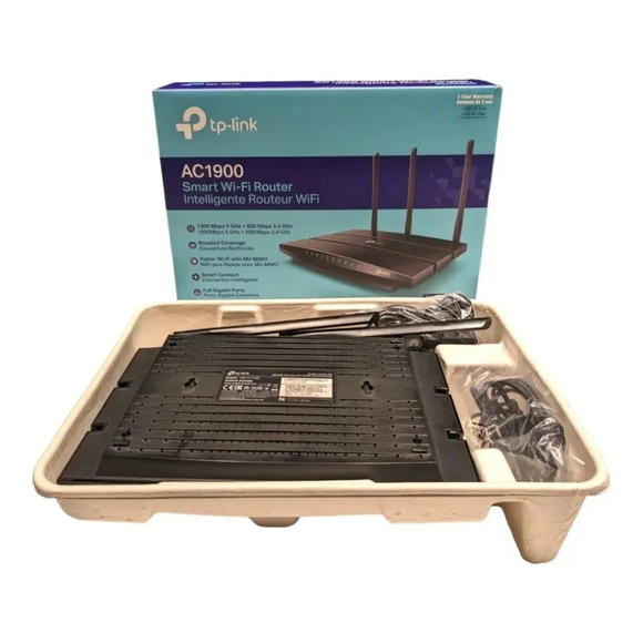 TP-Link AC1900 Smart High Speed Wi-Fi MU-MIMO Gigabit Black Router Archer A9 - Picture 13 of 14